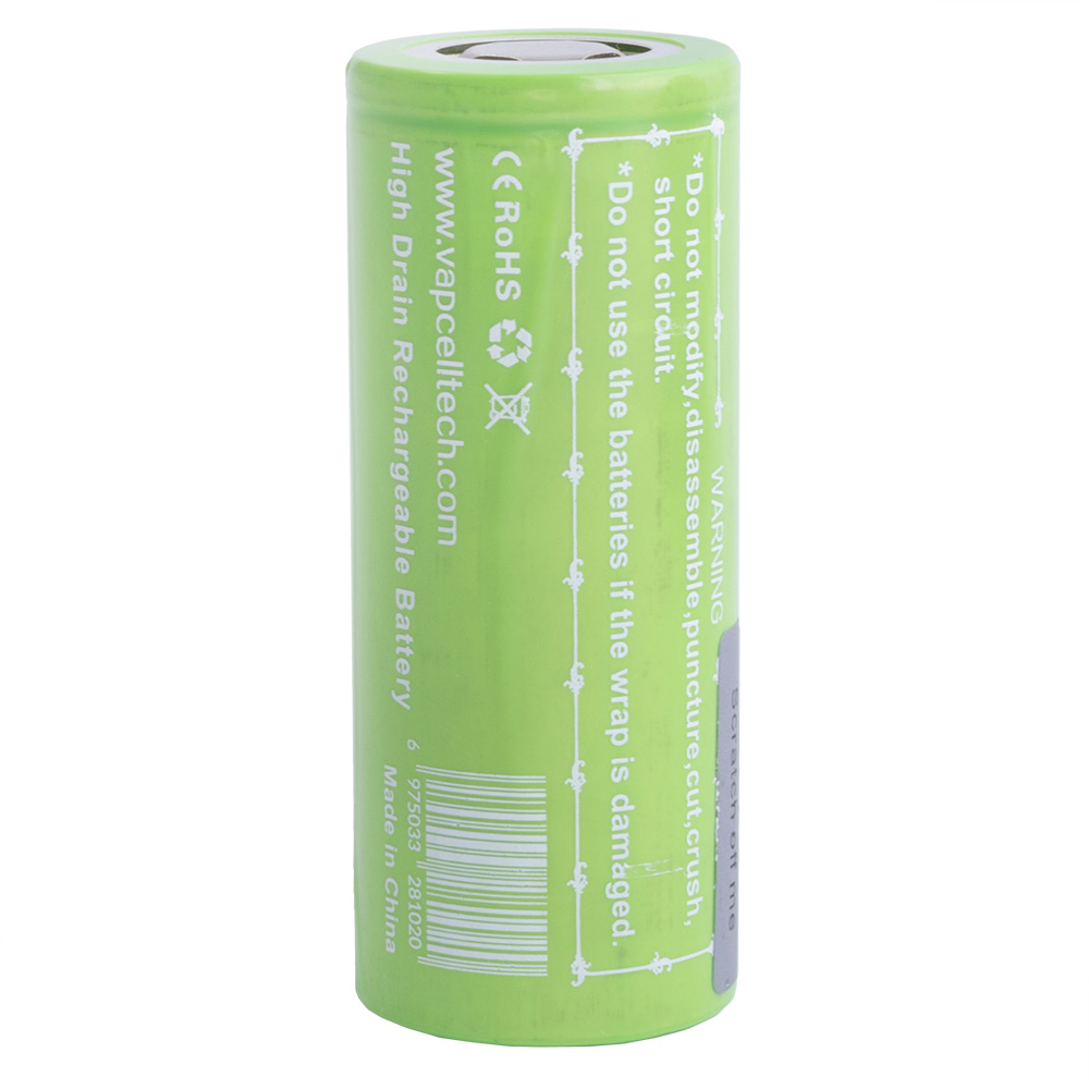 INR26650 (K52, LiIon, 5200mAh 3.7V, Vapcell)