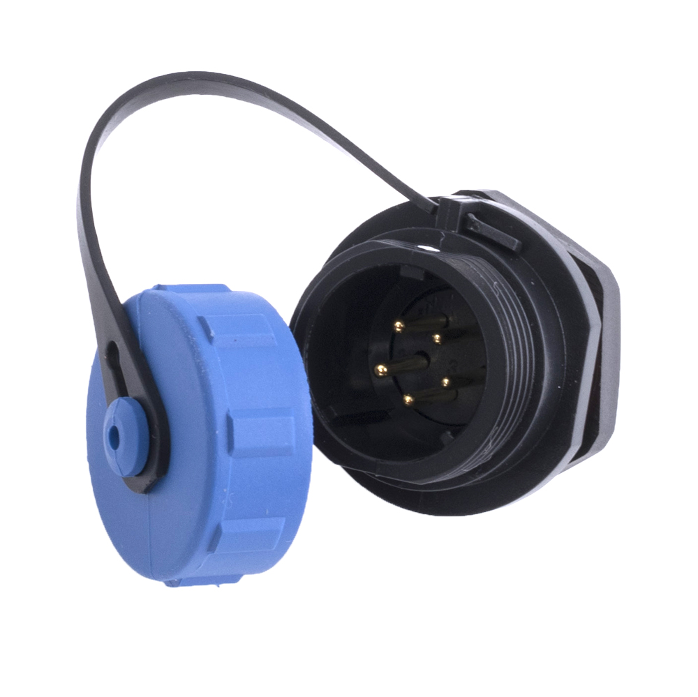 Разъем герметичный IP68. SP13 Гнездо- 5pin (L-KLS15-W13B2-05) Разъем герметичный IP68. SP13 Гнездо- 5pin (L-KLS15-W13B2-05)