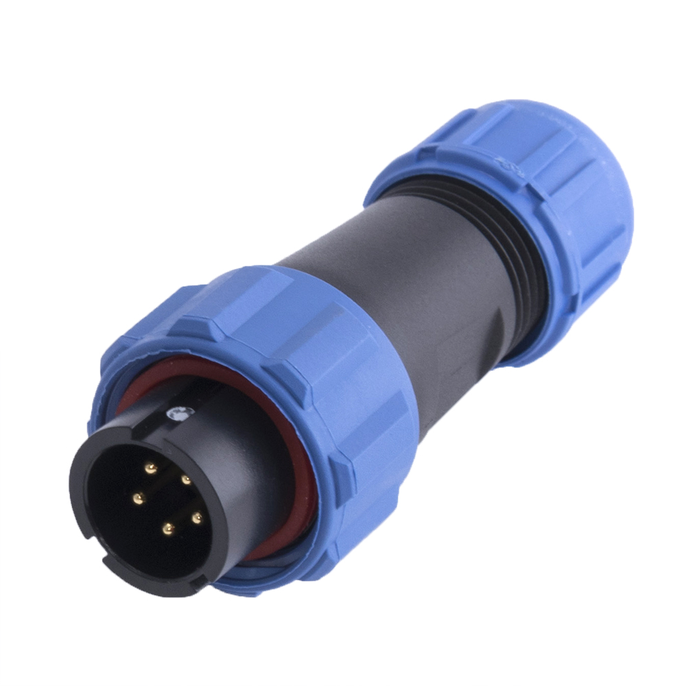 Разъем герметичный IP68. SP13 Вилка- 5pin (L-KLS15-W13A1-05) Разъем герметичный IP68. SP13 Вилка- 5pin (L-KLS15-W13A1-05)