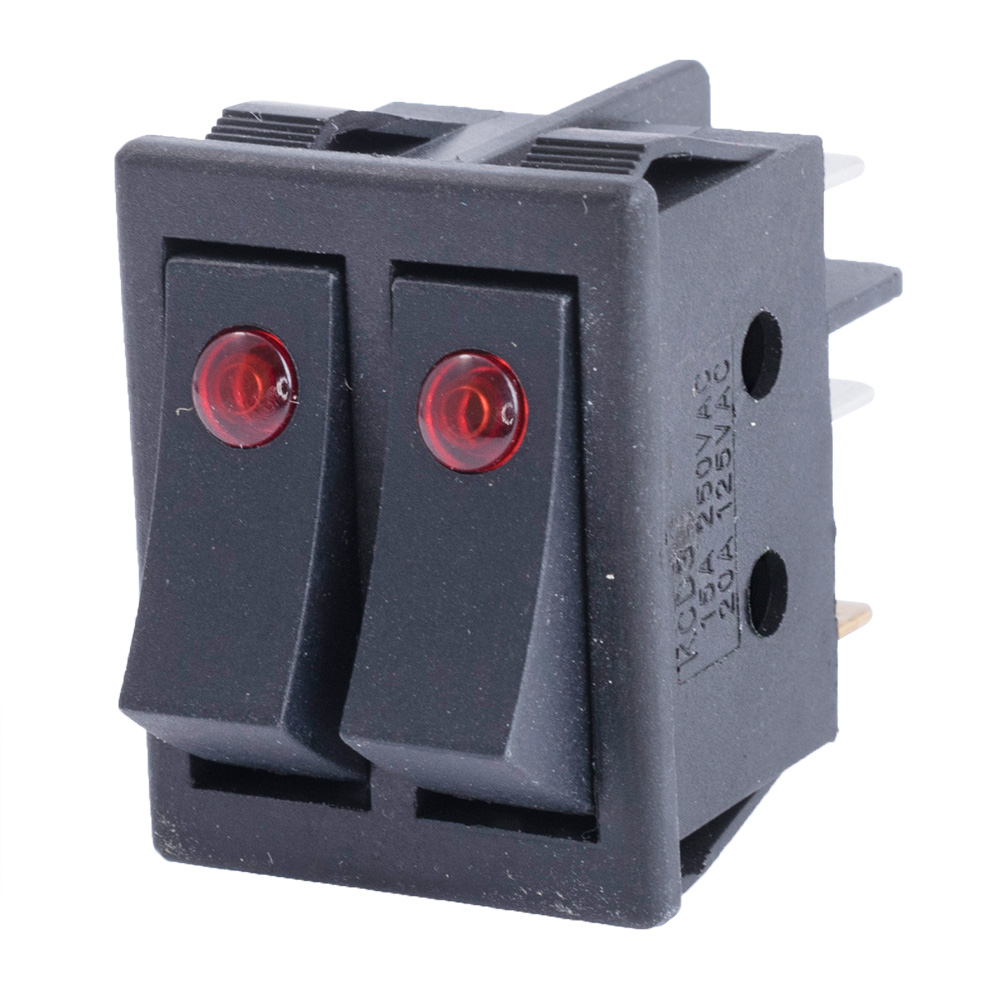 IRS2101E-1C Red (переключатель клавишный, rocker) IRS2101E-1C Red (переключатель клавишный, rocker)
