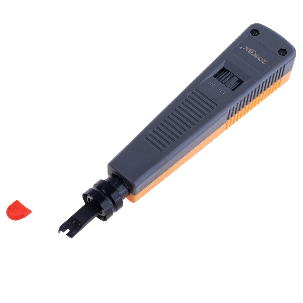 Інструмент для забивки витої пари, ніж-вставка 110 для монтажу Keystone Jack Cat3, Cat5, Cat5e, Cat6, Cat6A. DXD-110-OG Інструмент для забивки витої пари, ніж-вставка 110 для монтажу Keystone Jack Cat3, Cat5, Cat5e, Cat6, Cat6A. DXD-110-OG