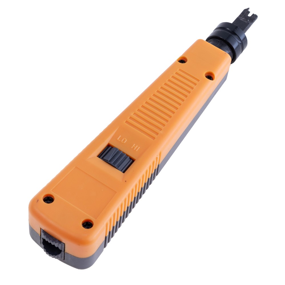 Інструмент для забивки витої пари, ніж-вставка 110 для монтажу Keystone Jack Cat3, Cat5, Cat5e, Cat6, Cat6A. DXD-110-OG