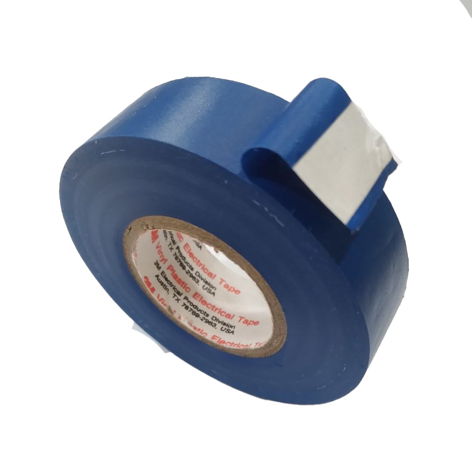 Isolierband 3M (Farbe: blau, Br:19mm, D:0,13mm, L:18,3m)