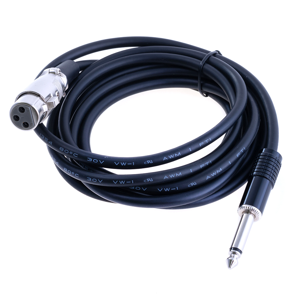 Кабель Jack 6,35 и XLR-3, длина 3 метра