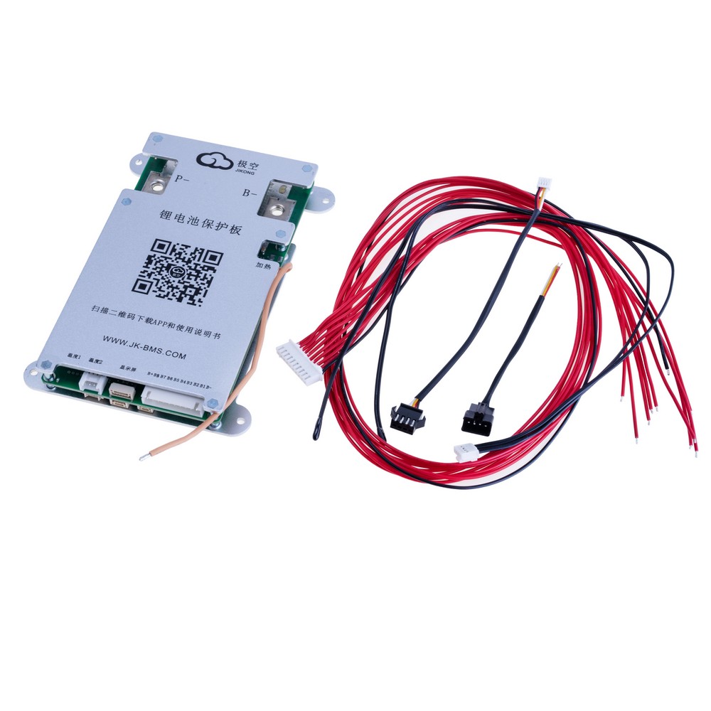 BMS JK-B1A8S10P-Heat-CAN (Li-Ion/LiFePo4/LTO 3S-8S; Balancer 1A; Charge/Discharge: 100A; BT/RS485) BMS JK-B1A8S10P-Heat-CAN (Li-Ion/LiFePo4/LTO 3S-8S; Balancer 1A; Charge/Discharge: 100A; BT/RS485)