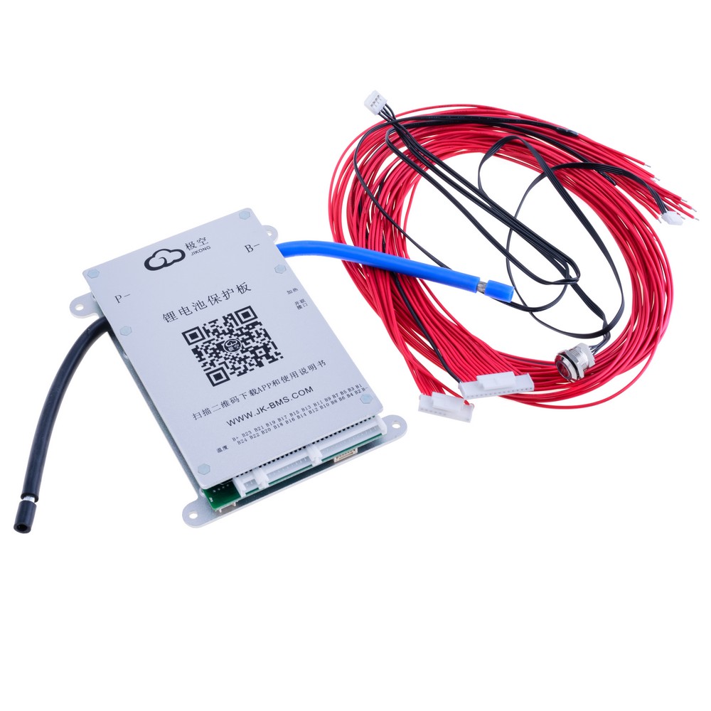 BMS JK-BD6A20S8P, Li-Ion/LiFePo4/LTO 8S-20S; Balancer 0.6A; Charge/Discharge: 80A; BT