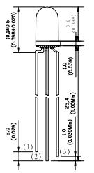 LED 5mm rot 625nm/grün 572nm, 30° (GNL-5019UEUGC G-Nor)