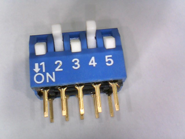 Umschalter SWD3-5 ((Typ Piano) (DIP-SWITCH ON-OFF 2,54mm)