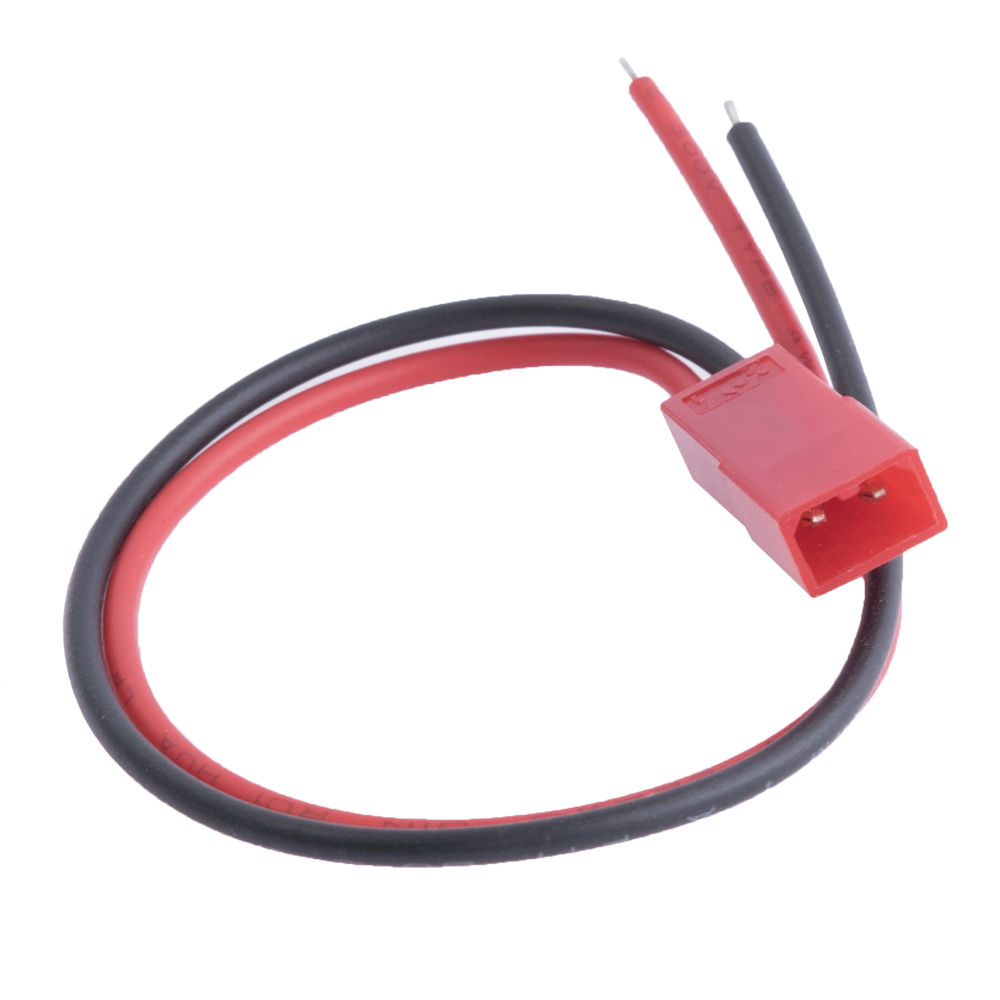 Разьём JST RCY 2-pin "мама" 2,5 мм 15cm  c 2 проводами