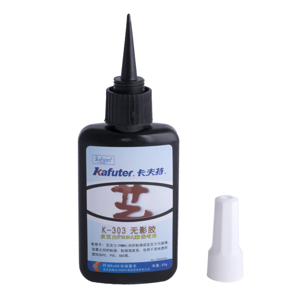 Клей УФ для пластика K-303 UV Curing Adhesive [50 мл] (Kafuter) Вышел срок годности