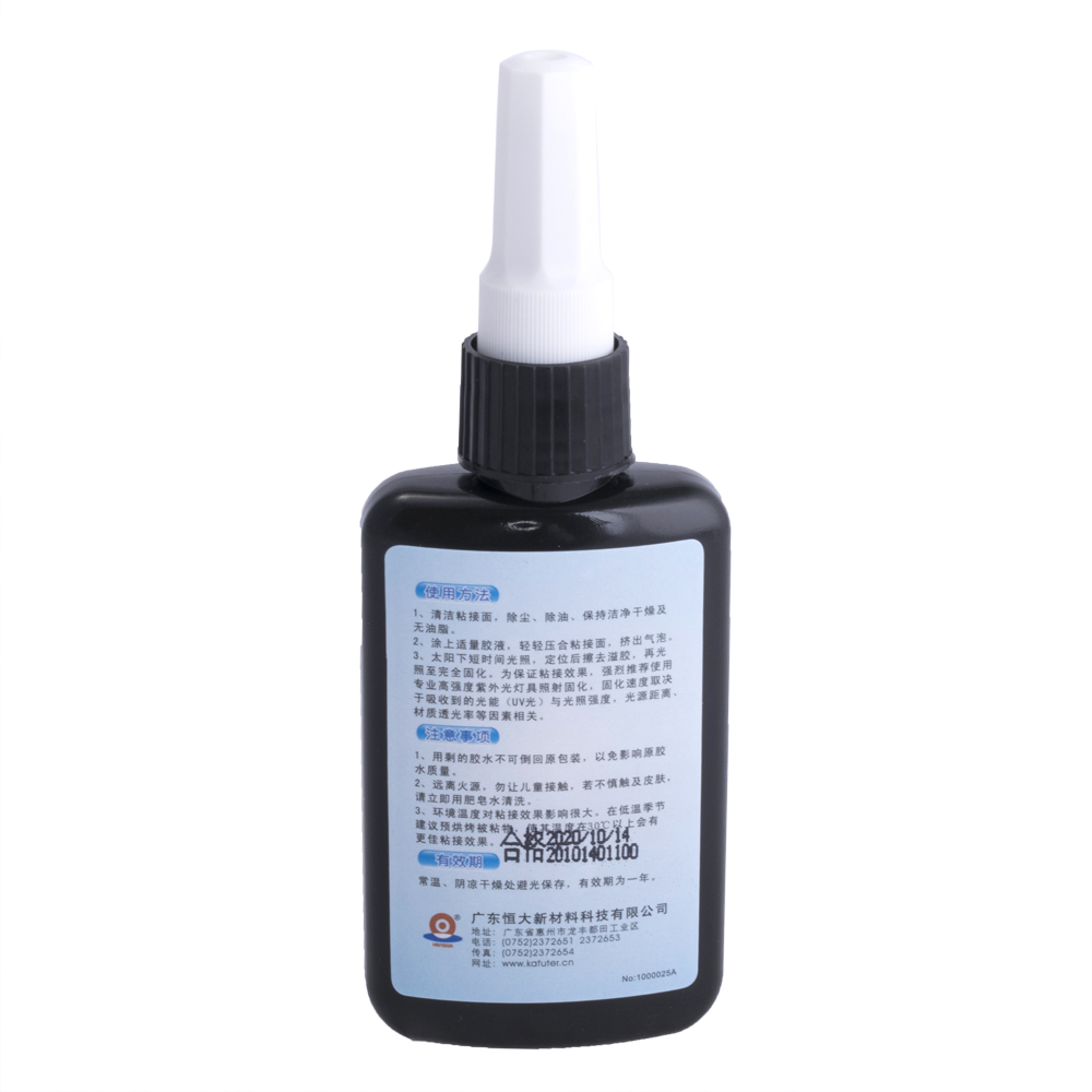 Клей УФ для пластика K-303 UV Curing Adhesive [50 мл] (Kafuter) Вышел срок годности