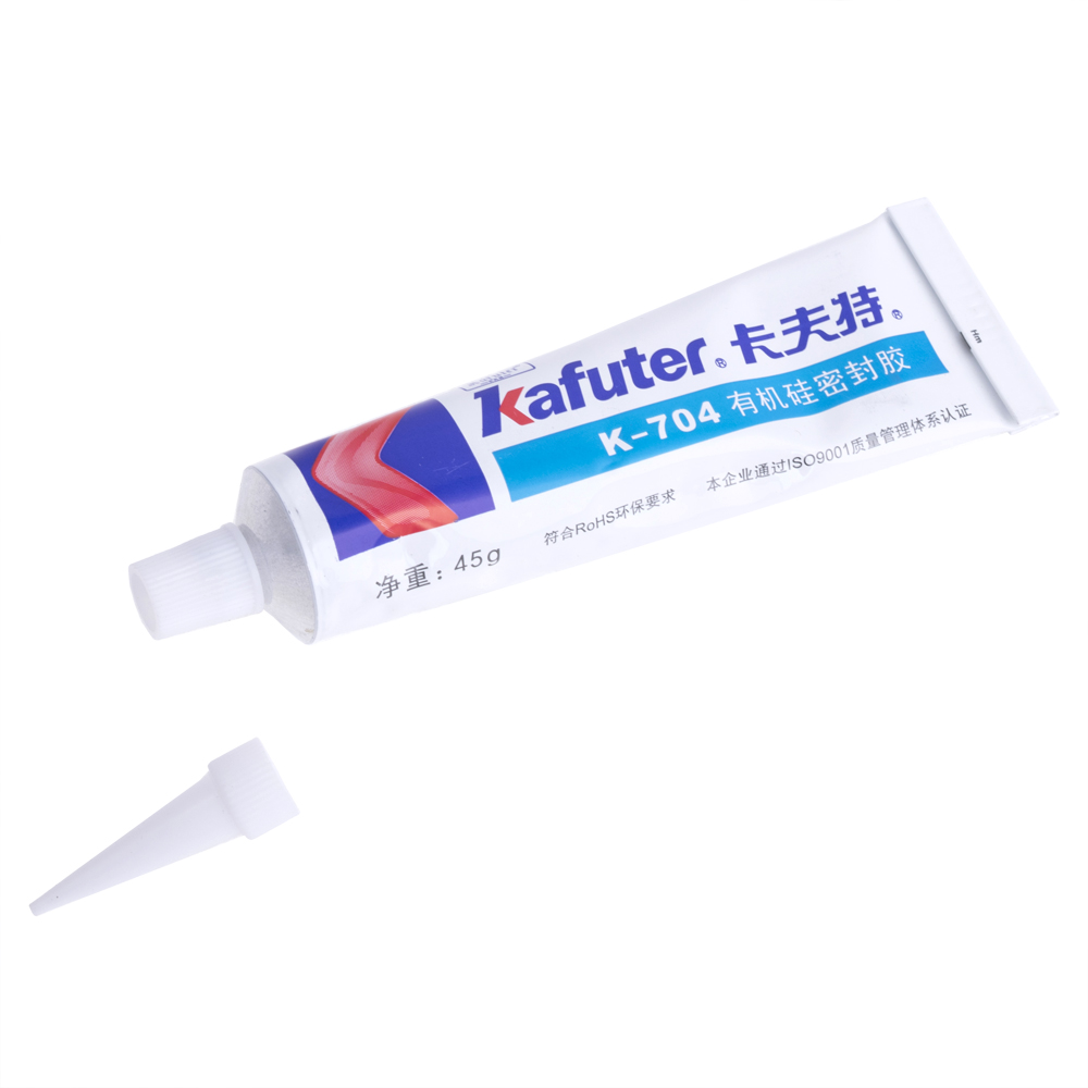 Клей герметик Kafuter K-704 белый, 45г