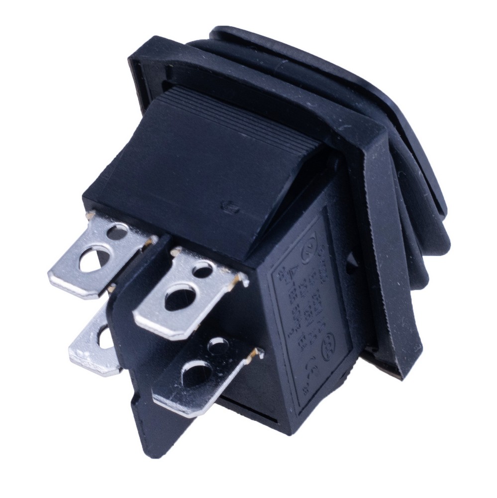 Перемикач KCD2-201W black