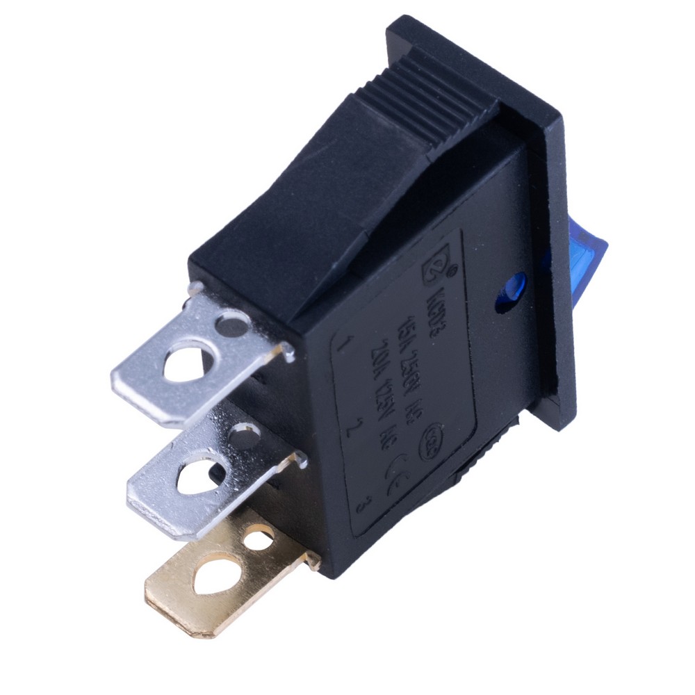 Перемикач KCD3-101N blue
