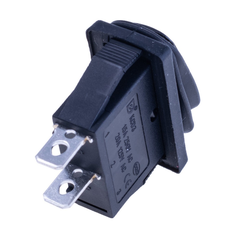 Перемикач KCD3-101W black