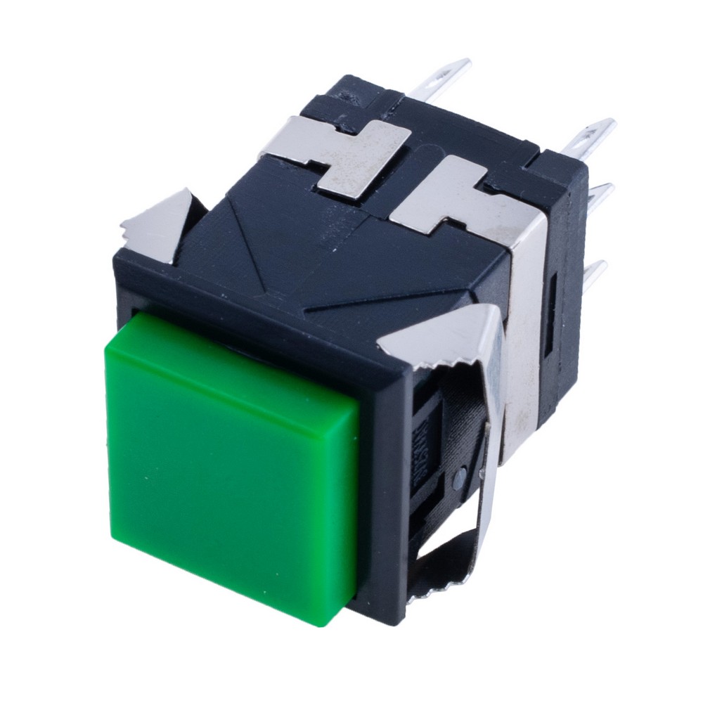 Кнопка без фіксації, KD2-24 Green Button