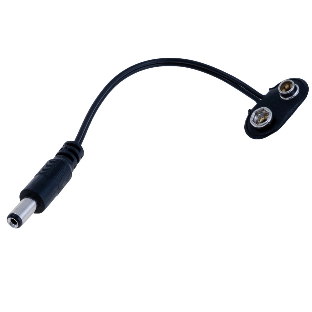 Kontakte für 9V-Block (Krona) mit Steckverbinder 5.5×2.1mm, DCK9 Kontakte für 9V-Block (Krona) mit Steckverbinder 5.5×2.1mm, DCK9