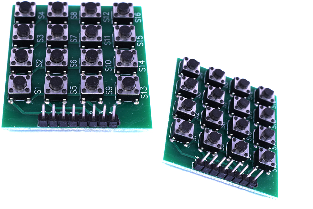 Tastatur mit Tasten 4x4 Tastatur mit Tasten 4x4