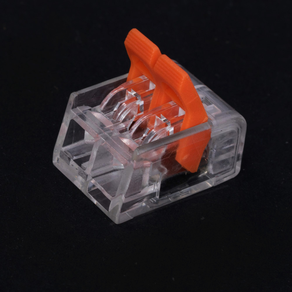 Клемма ACT-412 (2 контакта, 0.75-4mm², Anson) Клемма ACT-412 (2 контакта, 0.75-4mm², Anson)