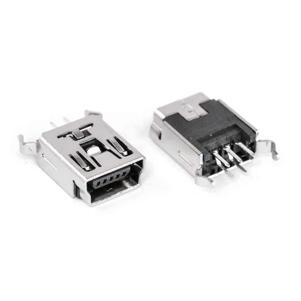 Mini USB/M-1J vertikal Montage (KLS1-229-5FC)
