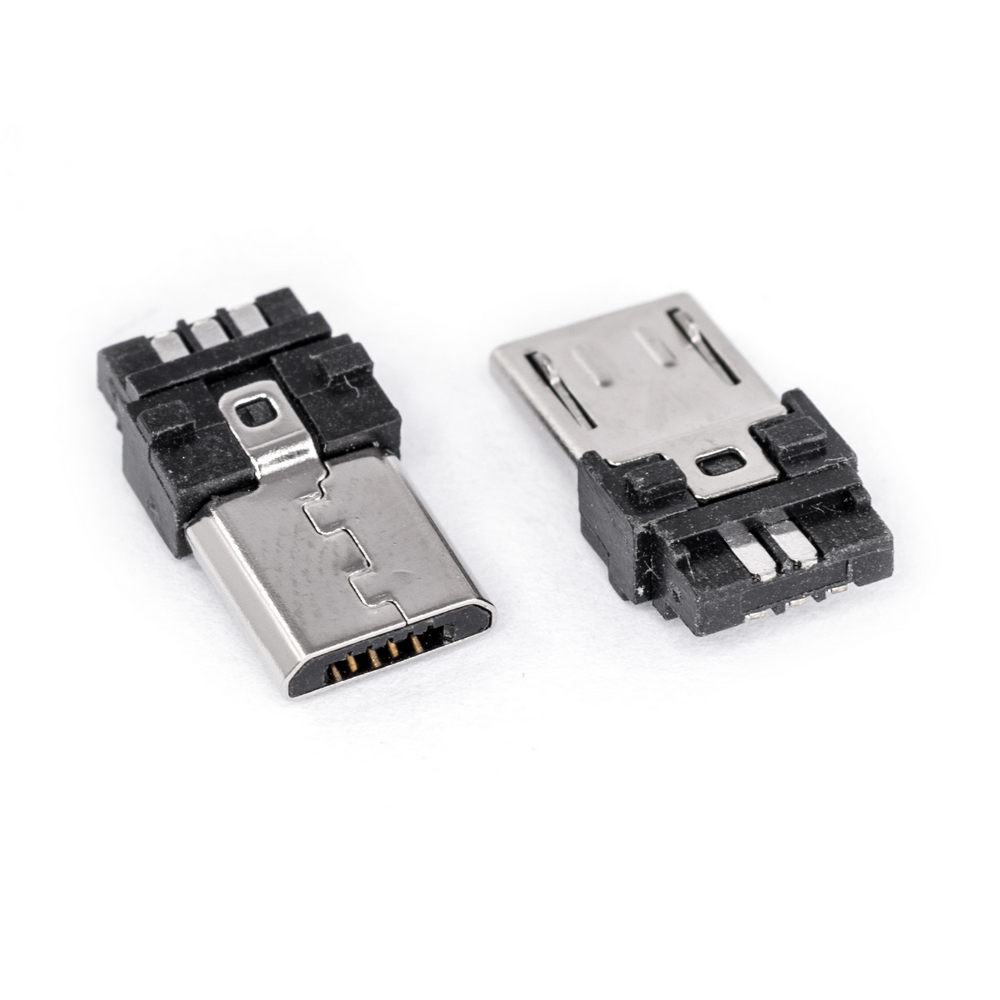 Micro USB Typ B Stecker, 5-Kontakte, SMD-Montage (KLS1-235-1 – KLS) Micro USB Typ B Stecker, 5-Kontakte, SMD-Montage (KLS1-235-1 – KLS)