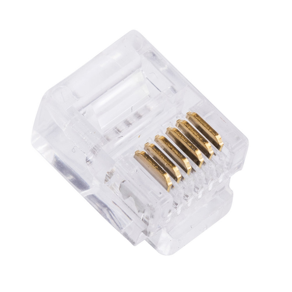 RJ12 Stecker 6P6C (KLS12-RJ12-6P6C – KLS)