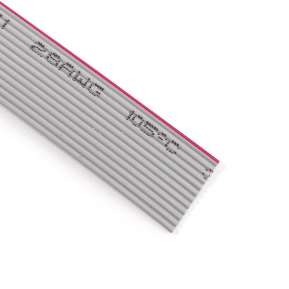 Flachbandkabel 12-polig, Abstand 1,27mm (für IDC-12) KLS17-127-FC-12-1 – KLS