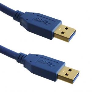 Kabel USBA-plug - USBA-plug, USB 3.0, Lange 1,2m (KLS17-UCP-01-1.2M-L) Kabel USBA-plug - USBA-plug, USB 3.0, Lange 1,2m (KLS17-UCP-01-1.2M-L)