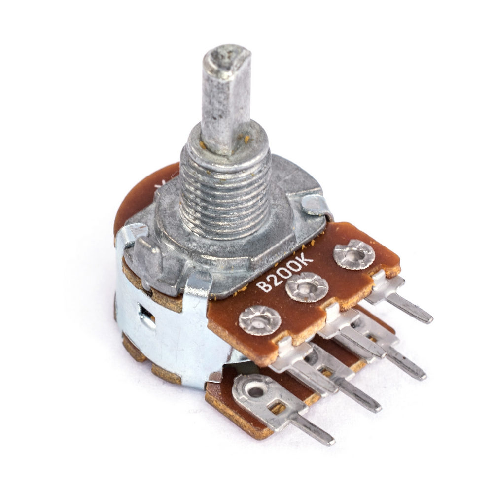 R16 200 kOhm linear Stereo (KLS4-WH148-1B -4F-18T-B204-L15) R16 200 kOhm linear Stereo (KLS4-WH148-1B -4F-18T-B204-L15)