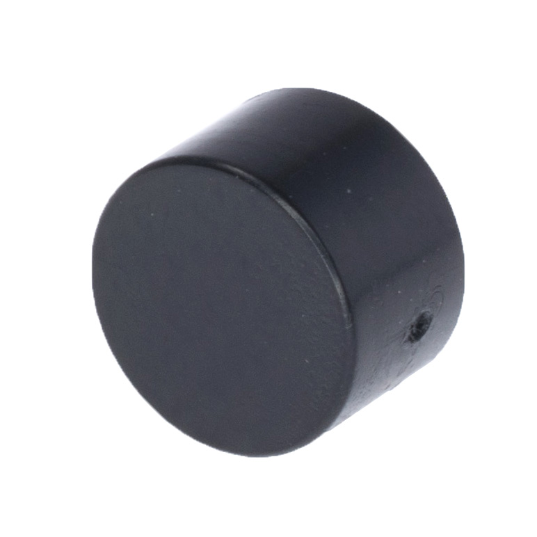 Колпачек на кнопку, D=5,8 h=3,7мм черная, для штока 2x3мм (KLS7-SC009-B)