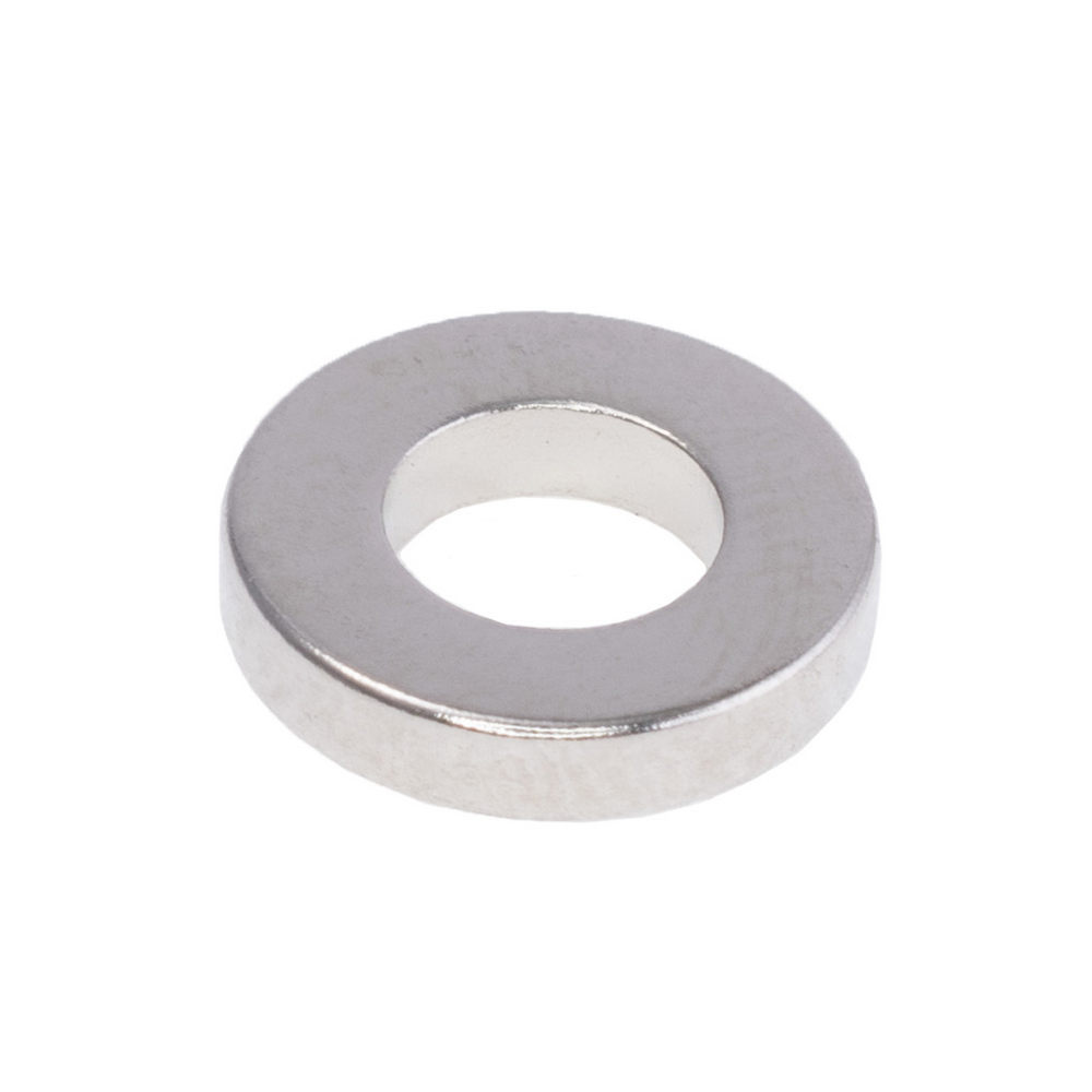 Магнит NdFeB, Кольцо D10 x d5 x 2 mm (N38), Ni+Cu+Ni (никель) Магнит NdFeB, Кольцо D10 x d5 x 2 mm (N38), Ni+Cu+Ni (никель)