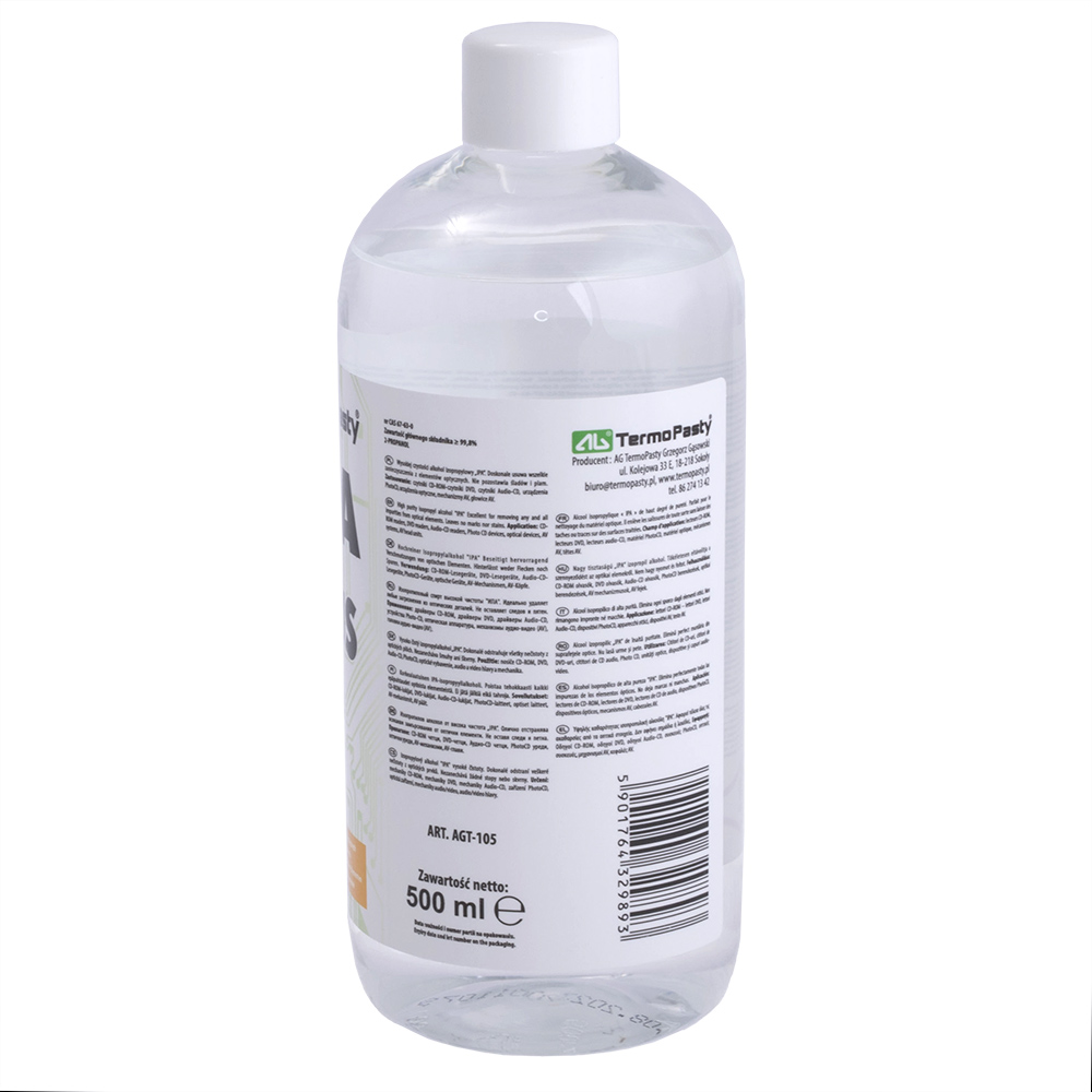 Kontakt IPA Plus Flasche 500ml Isopropanol Entfetter Elektronik Reiniger AGT-105