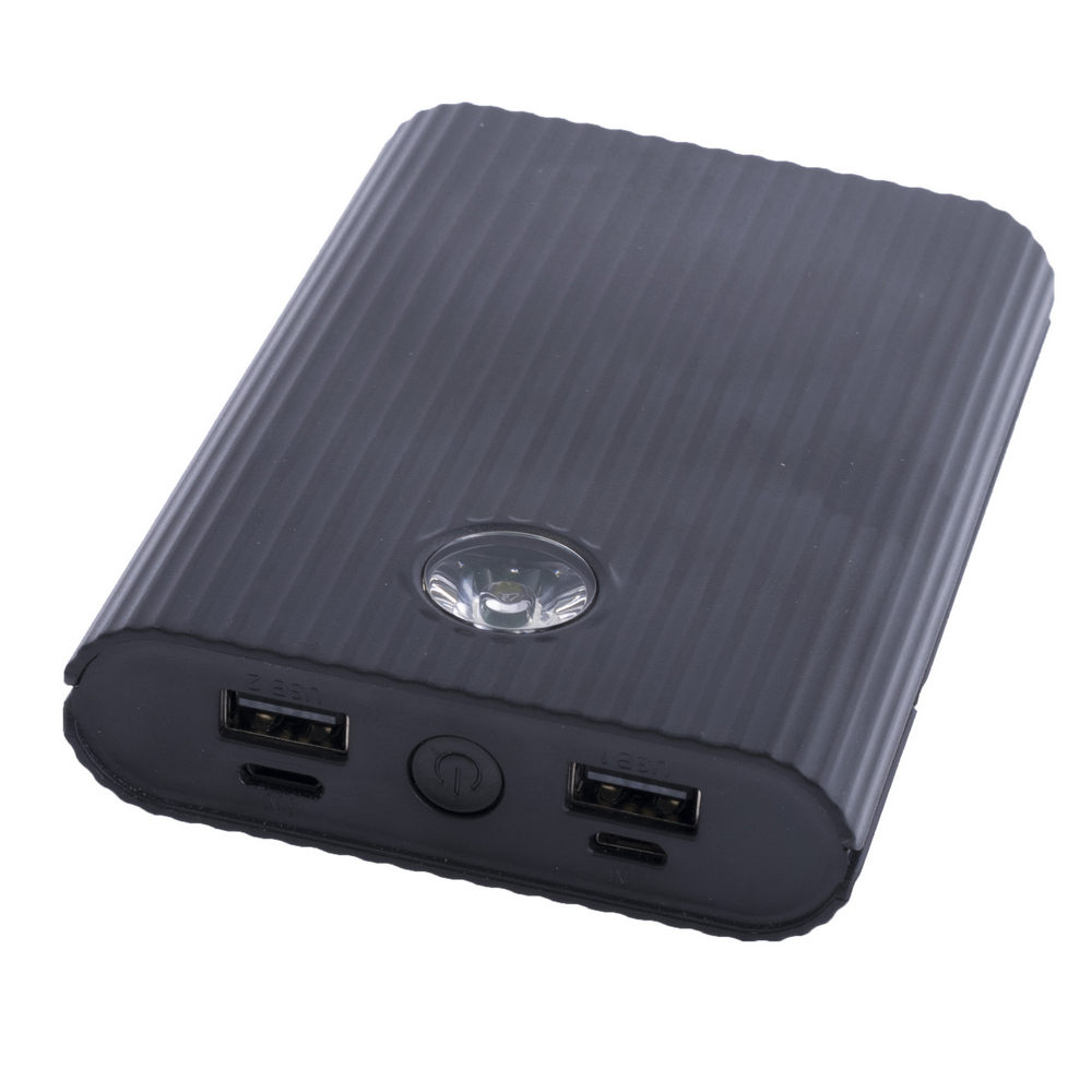Корпус 4x18650 с USB + фонарик (power BANK)