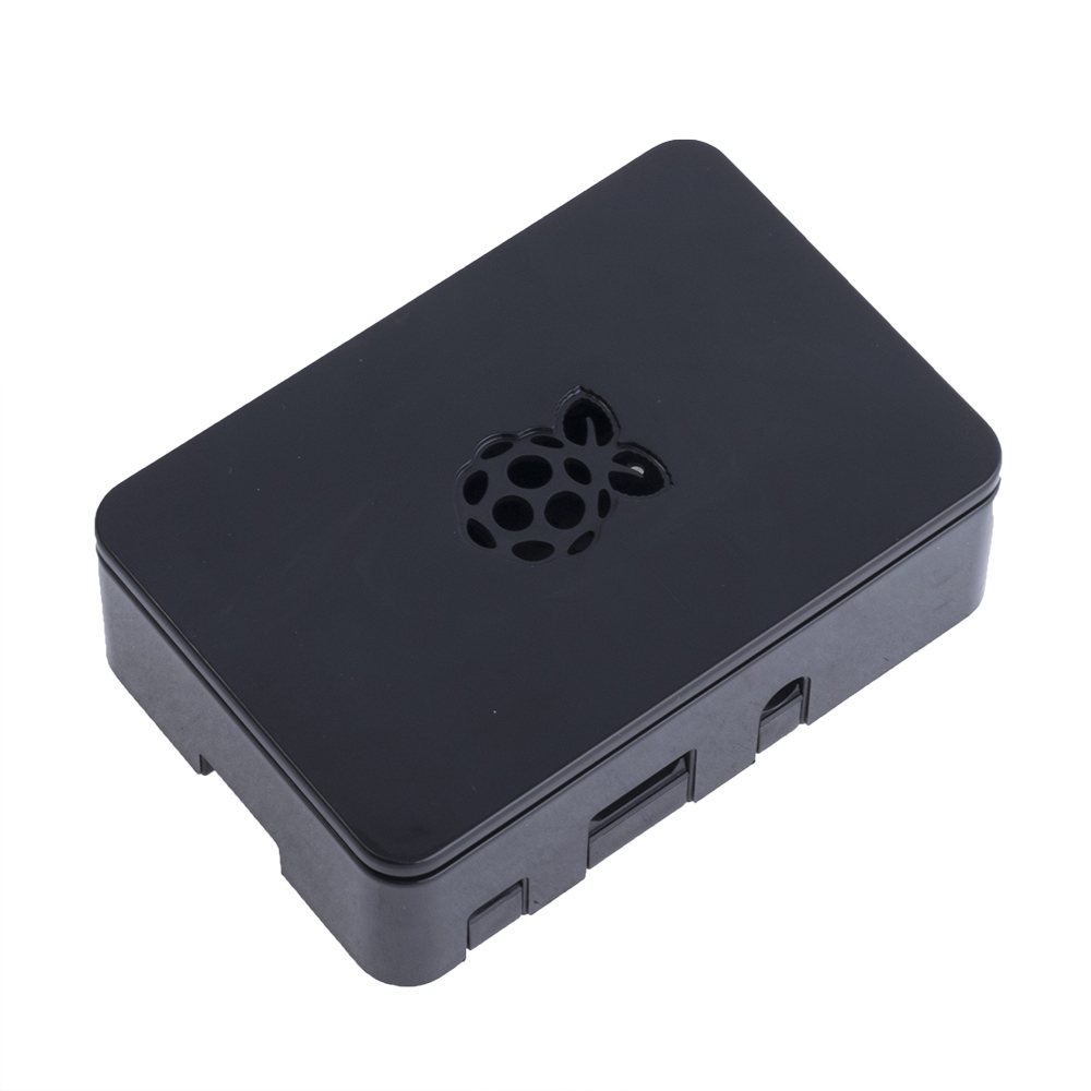 Корпус Raspberry Pi 3 черный из 3х частей Корпус Raspberry Pi 3 черный из 3х частей