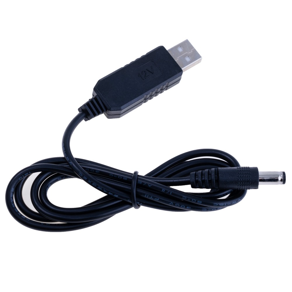 Кабель-перехідник перетворювач напруги 12V в 12V 5.5x2.5mm