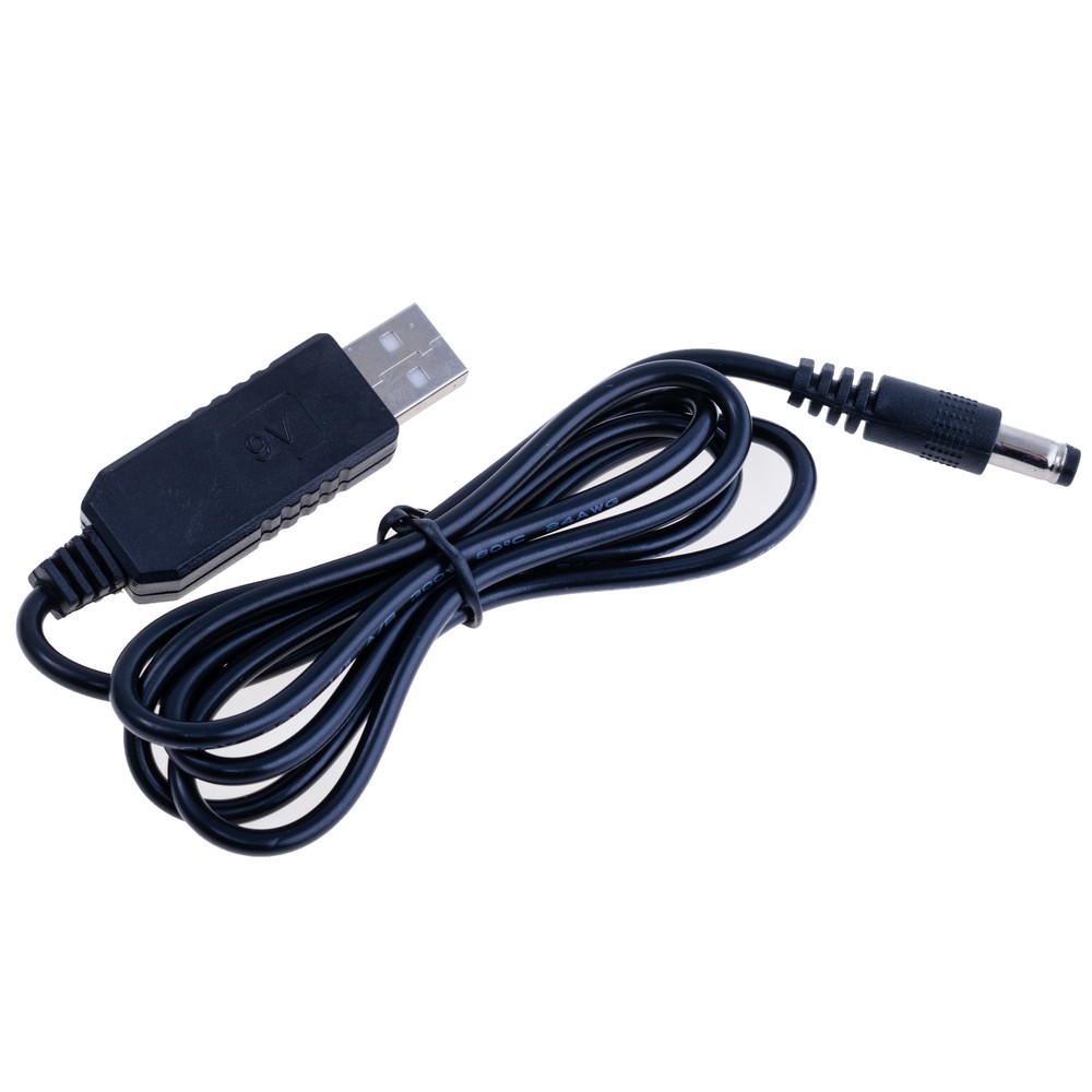 Кабель-перехідник перетворювач напруги 12V в 9V