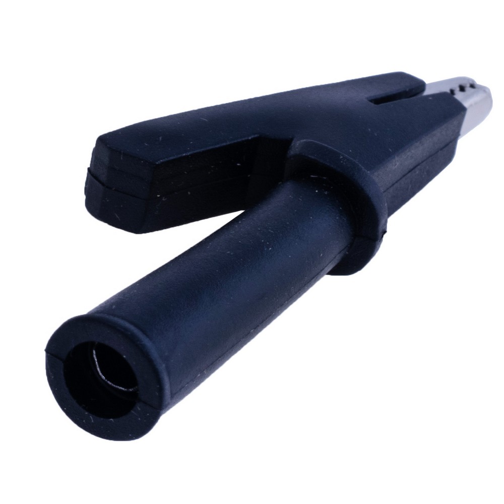 Крокодил чорний 10A, L=32/50mm, WD1096 Black