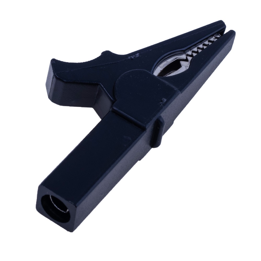 Крокодил чорний 20A, L=55mm, WD023 Black