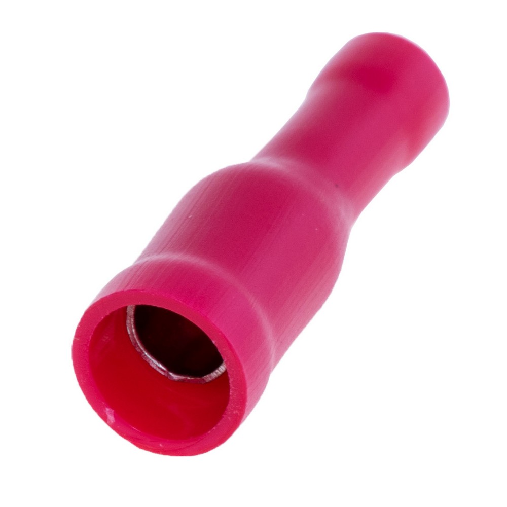 Klemme rot Ø4 мм. Buchse "Buchse" isoliert für Draht 0.5…1.5 mm², FRD1.25-156