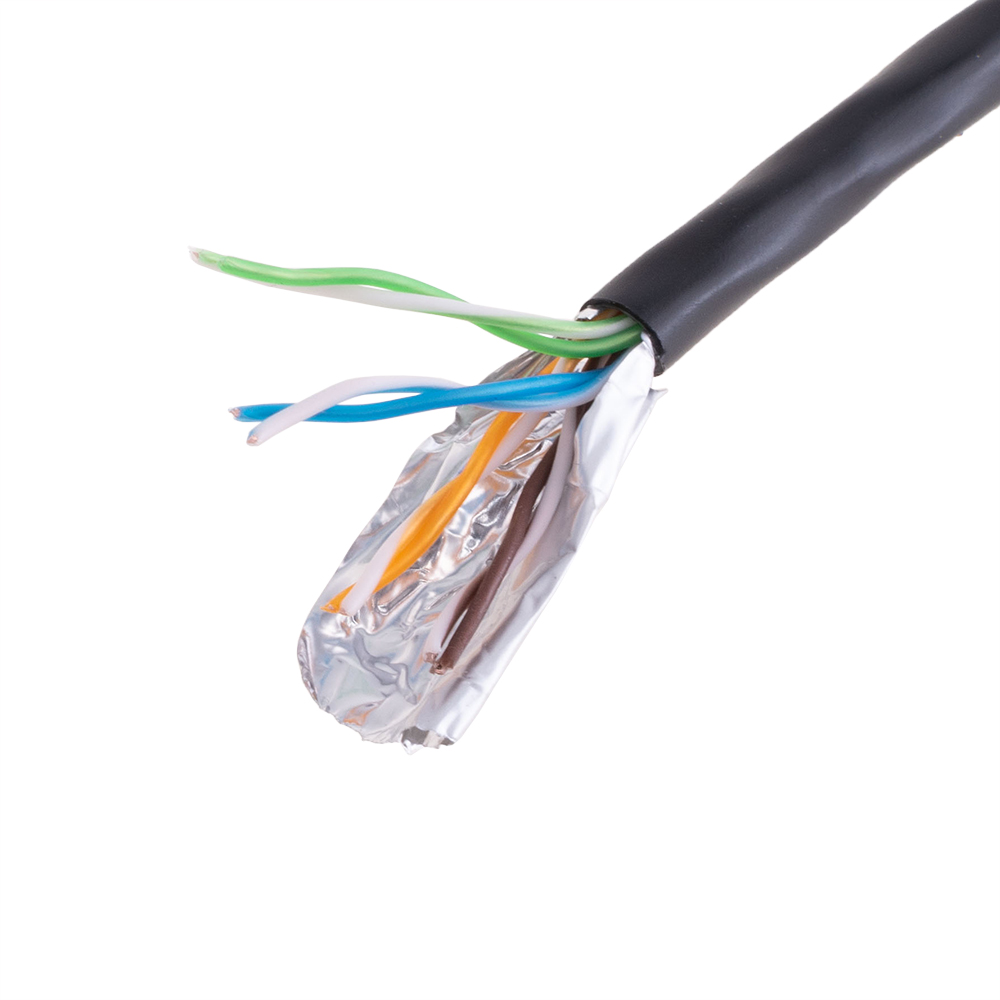 Витая пара Dialan FTP Cat.5E 4PR Cu 0.48 мм наружная Витая пара Dialan FTP Cat.5E 4PR Cu 0.48 мм наружная