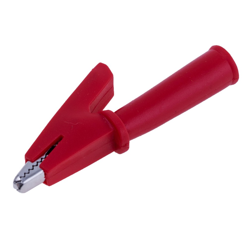 Крокодил червоний 10A, L=32/50mm, WD1096 Red