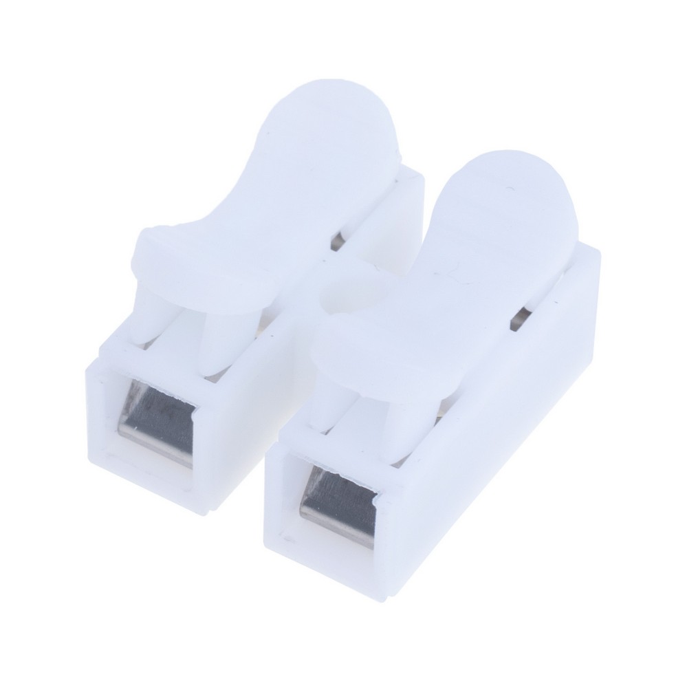 Клема самозатискна 2 контакти 10А CH-2