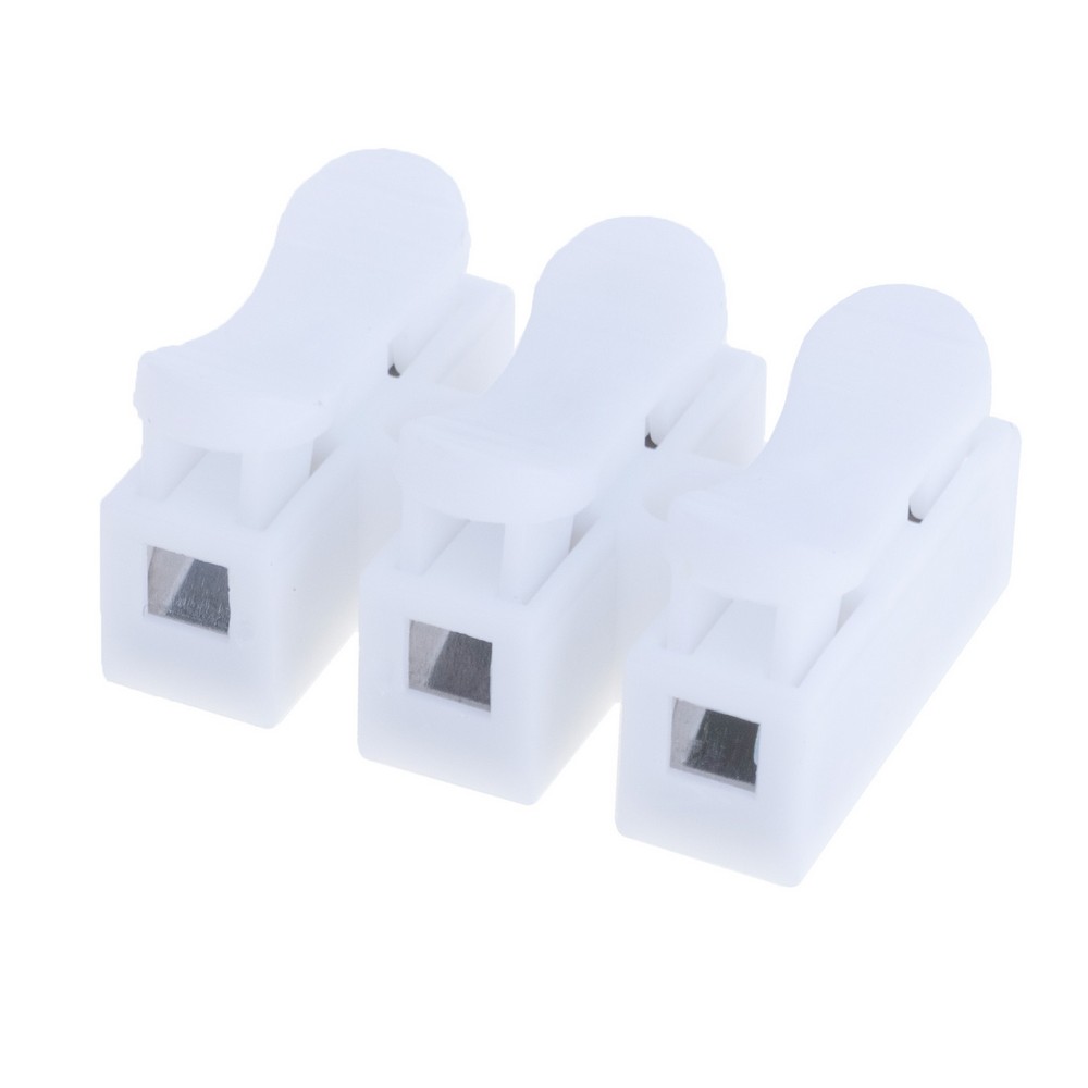 Клема самозатискна 3 контакти 10А CH-3