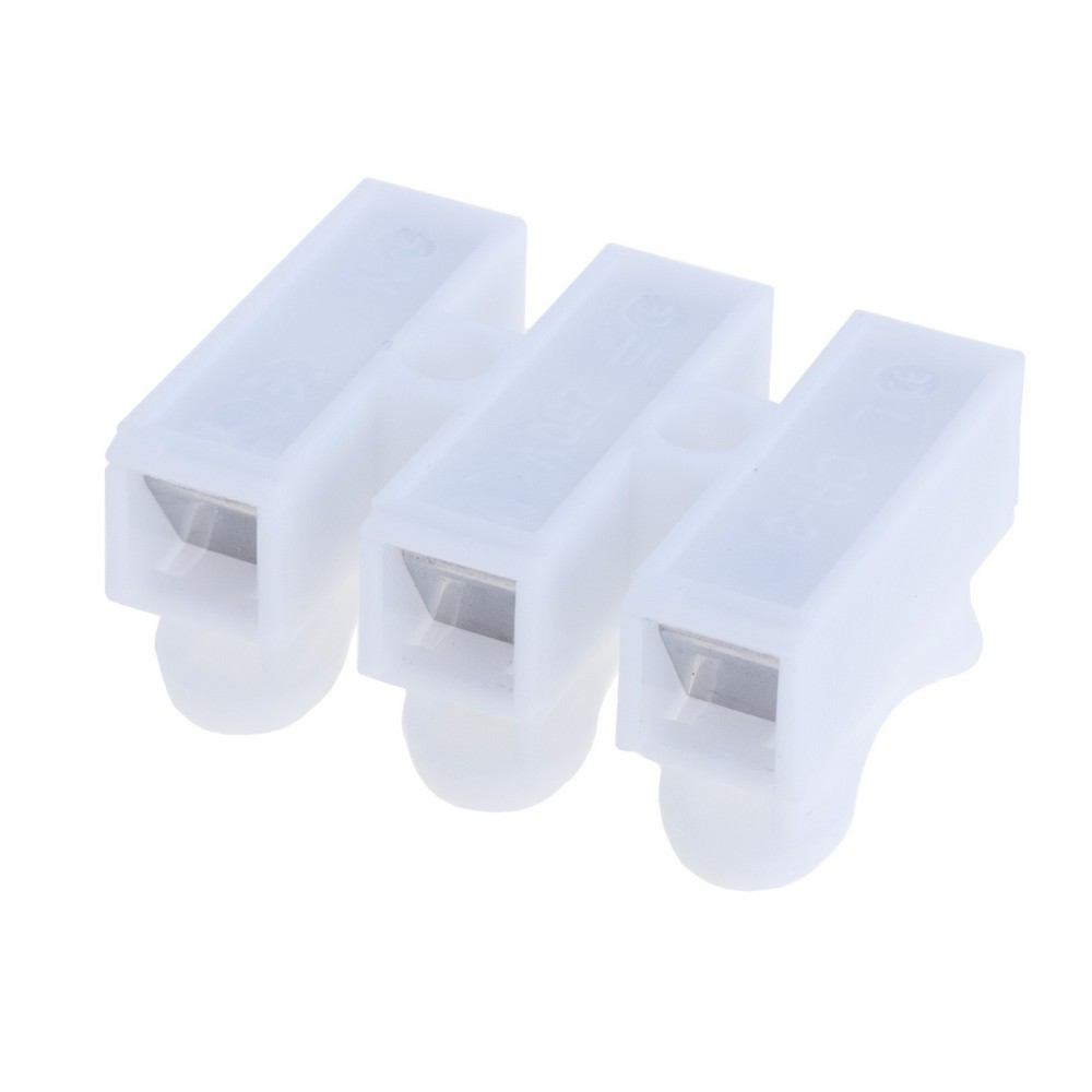 Клема самозатискна 3 контакти 10А CH-3