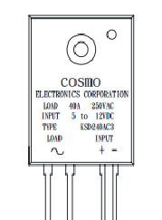 Relais KSD240AC3