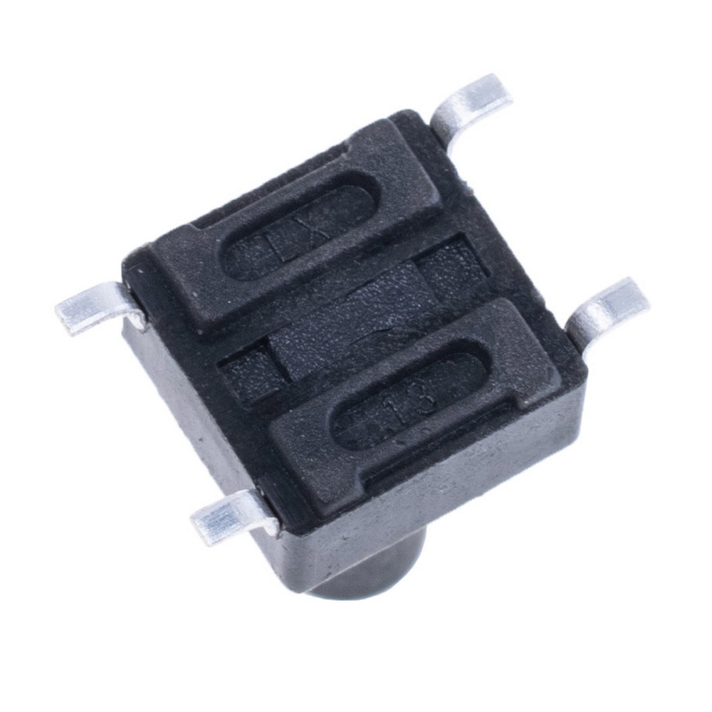Кнопка тактова SMD 6x6, H10mm, KFC-A06A-10