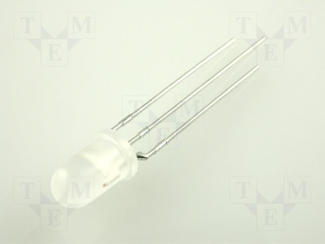 LED 5mm zweifarbig rot 625nm/ grün 565nm, 60° (L-59EGW-CA-Kingbright)