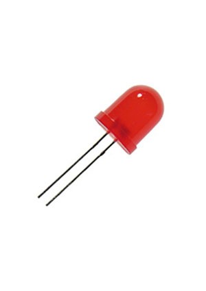 LED 10mm rot 640nm, 60° (L-813SRD-H Kingbright)