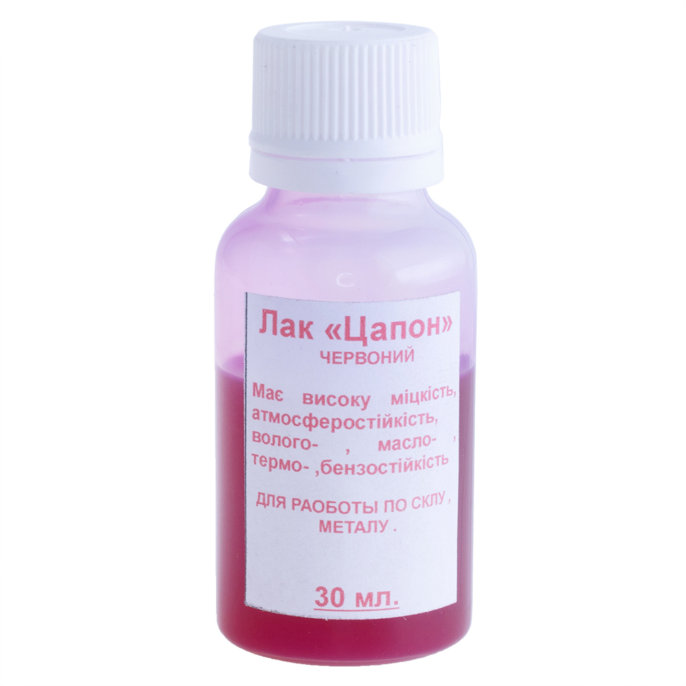 Lack ZAPON 30 ml (rot)