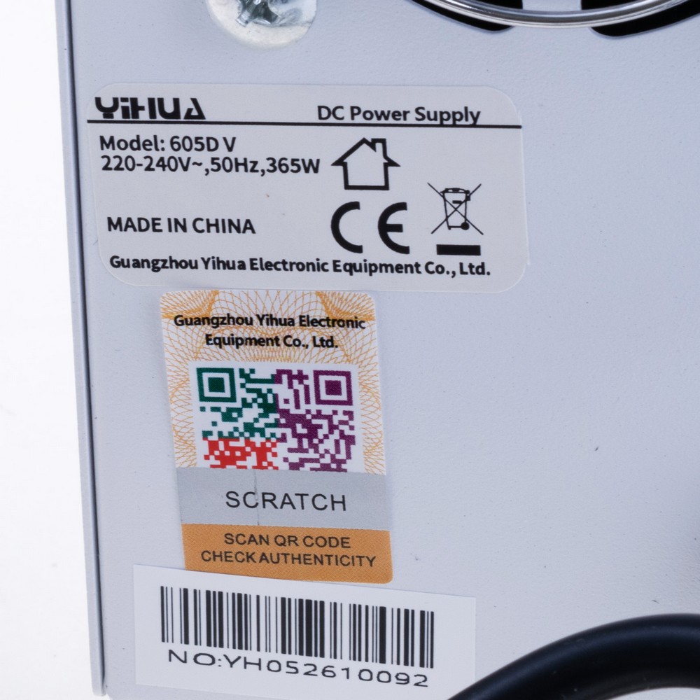 Labornetzteil YIHUA605D-V